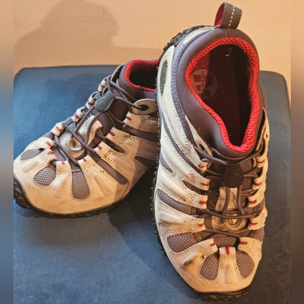 Merrell Chameleon Stretch Grey Performance Shoes, Sz. 8.5